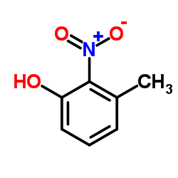 2-硝基间甲酚结构式