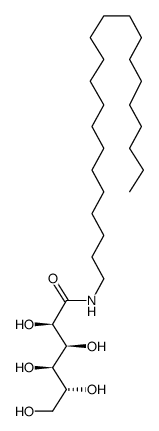 N-docosyl-D-gluconamide structure