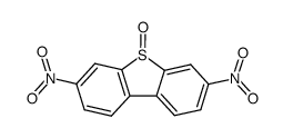 3,7-dinitrodibenzothiophene-5-oxide Structure