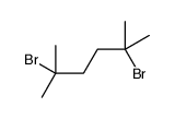 2,5-dibromo-2,5-dimethylhexane Structure