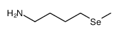 4-(Methylseleno)-1-butanamine Structure