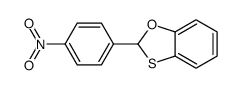 2-(4-nitrophenyl)-1,3-benzoxathiole结构式