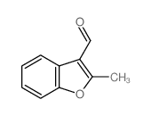 3-Benzofurancarboxaldehyde,2-methyl- Structure