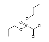 O,O-di-n-propyl 1,1-dichloromethylphosphonate Structure