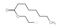2-chloroethyl octanoate Structure