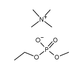 tetramethylammonium, ethyl methyl phosphate Structure
