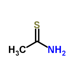 硫代乙酰胺结构式