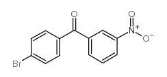 (4-bromophenyl)-(3-nitrophenyl)methanone Structure