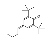 2,6-ditert-butyl-4-butylidenecyclohexa-2,5-dien-1-one结构式