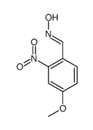 N-[(4-methoxy-2-nitrophenyl)methylidene]hydroxylamine Structure