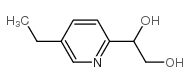 1-(5-Ethylpyridin-2-yl)ethane-1,2-diol structure