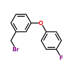 3-(4-Fluorophenoxy)benzyl bromide Structure