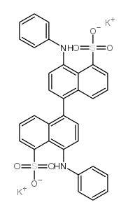 4,4'-二苯胺基-1,1'-联萘-5,5'-二磺酸二钾盐结构式