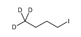 1-iodobutane-4,4,4-d3结构式