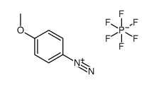 4-methoxybenzenediazonium hexafluorophosphate结构式