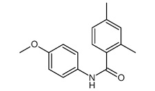 Benzamide, N-(4-methoxyphenyl)-2,4-dimethyl- (9CI) Structure