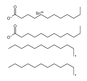 [dodecanoyloxy(didodecyl)stannyl] dodecanoate结构式