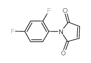 1-(2,4-二氟苯基)-1H-吡咯-2,5-二酮结构式