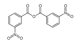 m-nitrobenzoic anhydride Structure