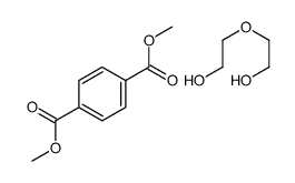 dimethyl benzene-1,4-dicarboxylate,2-(2-hydroxyethoxy)ethanol Structure