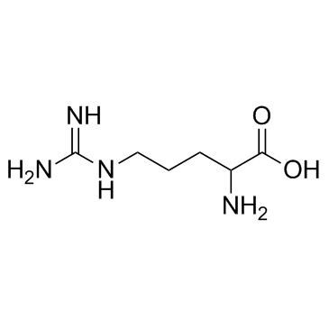 DL-精氨酸结构式