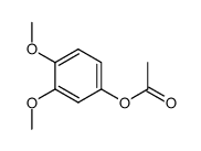 Acetic acid 3,4-dimethoxyphenyl ester Structure