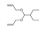3-(bis-allyloxy-methyl)-pentane结构式