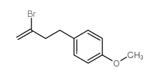 2-BROMO-4-(4-METHOXYPHENYL)-1-BUTENE Structure