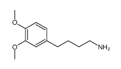 4-(3,4-dimethoxyphenyl)butanamine结构式