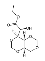 ethyl 3,5:4,6-di-O-methylene-L-galactonate结构式