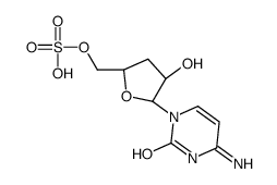 3'-deoxycytidine sulphate Structure