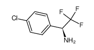 (S)-1-(4-氯苯基)-2,2,2-三氟乙胺结构式