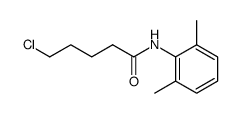 5-chloropentano-2',6'-xylidide结构式