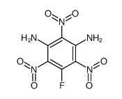 5-fluoro-2,4,6-trinitrobenzene-1,3-diamine结构式