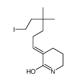 3-(6-iodo-4,4-dimethylhexylidene)piperidin-2-one结构式