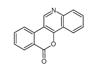 6H-isochromeno[4,3-c]quinolin-6-one结构式