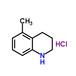 5-甲基-1,2,3,4-四氢喹啉盐酸盐结构式