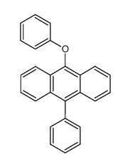 phenoxy-9 phenyl-10 anthracene结构式