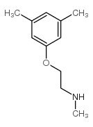 N-[2-(3,5-二甲基苯氧基)乙基]-n-甲胺结构式