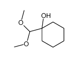 1-(dimethoxymethyl)cyclohexan-1-ol结构式
