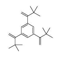 1,3,5-tris(3,3-dimethylbut-1-en-2-yl)benzene结构式