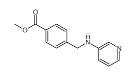 methyl 4-[(pyridin-3-ylamino)methyl]benzoate结构式