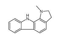 1-methyl-3,10-dihydro-2H-pyrrolo[2,3-a]carbazole Structure