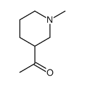 1-(1-甲基-3-哌啶基)乙酮结构式