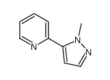 2-(1-甲基-1H-吡唑-5-基)吡啶结构式