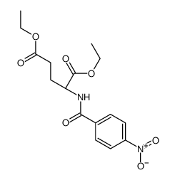 diethyl N-(4-nitrobenzoyl)-D-glutamate Structure