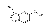 6-甲氧基咪唑并[1,2-a]吡啶-3-甲醛结构式
