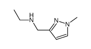 ethyl-(1-methyl-1H-pyrazol-3-ylmethyl)-amine Structure