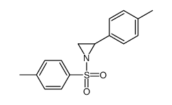 2-(4-methylphenyl)-1-(4-methylphenyl)sulfonylaziridine结构式