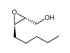 (2R,3R)-2,3-epoxy-1-octanol Structure